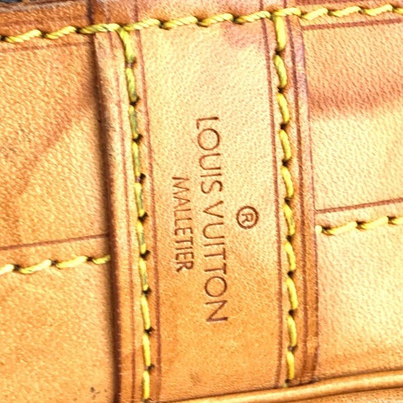 Bucket  Brown Coated Canvas Shoulder Bag - Picture 7 of 8